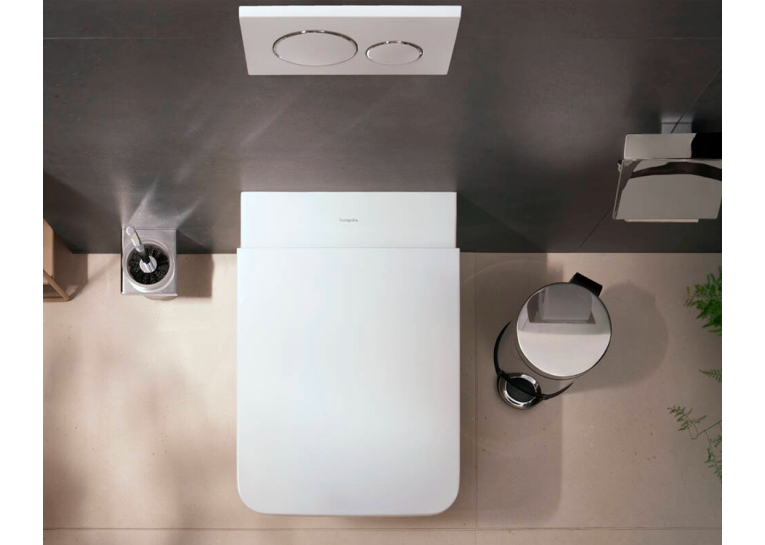 Сиденье для унитаза Hansgrohe EluPura Q SoftClosing top fix 60150450