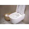 Унитаз подвесной Hansgrohe EluPura S 60193450 Rimless с сиденьем Soft Close 60148450 дюропласт
