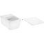 Унітаз підвісний HANSGROHE EluPura Q 60194450 Rimless із сидінням Soft Close 60150450 дюропласт