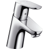 Смеситель для умывальника Hansgrohe Focus E2 70 (31604000) с донным клапаном Push Open