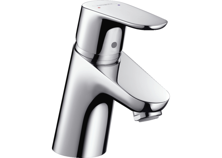 Смеситель для умывальника Hansgrohe Focus E2 70 (31604000) с донным клапаном Push Open