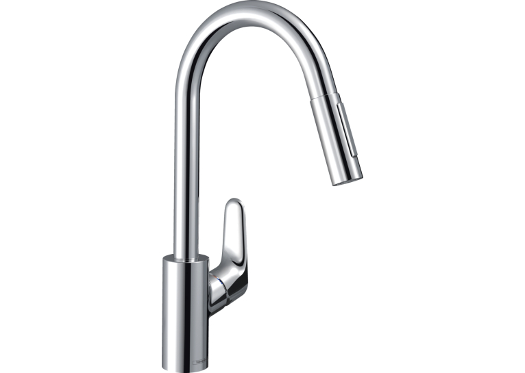  Змішувач для кухні одноважільний з висувним душем Hansgrohe Focus 31815000