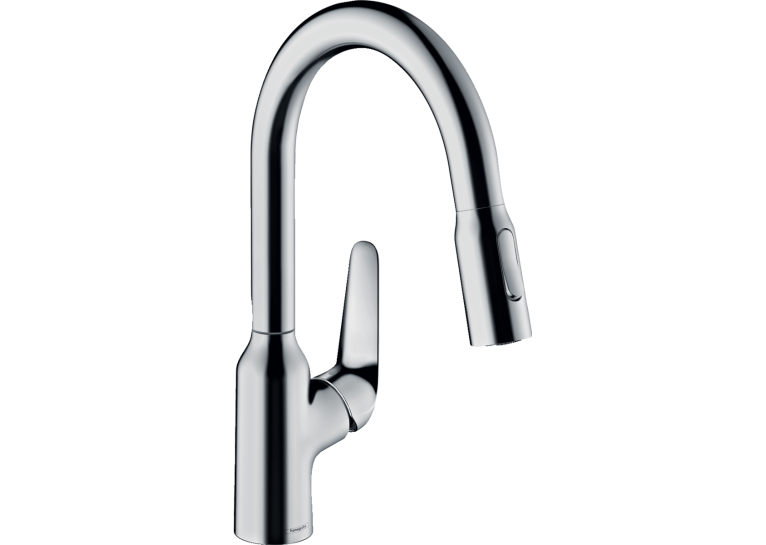 Змішувач для кухні Hansgrohe Focus M42 з висувним виливом 71801000