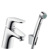  Змішувач для умивальника Hansgrohe Focus E2 (31926000) з гігієнічним душем