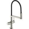 Змішувач для кухні Hansgrohe Talis Select M54 PowderSpray з висувним душем, сталь 72861800
