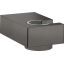 Тримач для душу Hansgrohe Porter E Brushed Black Chrome 28387340