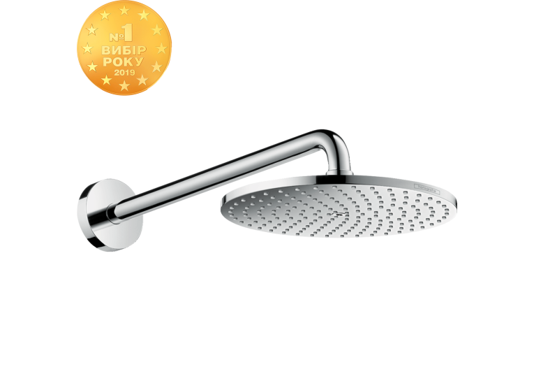 Верхній душ із тримачем Hansgrohe Raindance PowderRain S 240 1 jet, 27607000