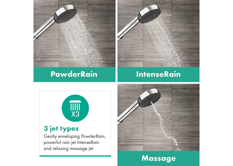 Ручний душ Hansgrohe Pulsify Select Relaxation 24110000 хром