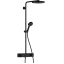 Душова система Hansgrohe Pulsify Showerpipe 260 1jet 400, Matt Black (24220670) (Пошкоджене пакування)