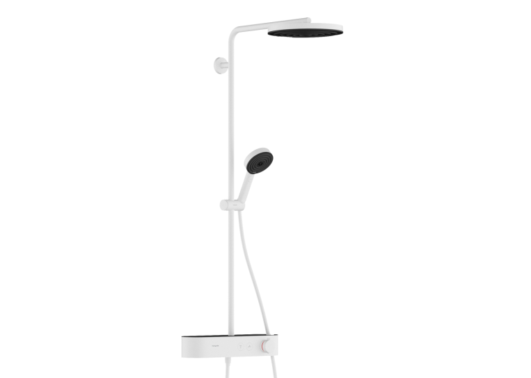 Душова система Hansgrohe Pulsify Showerpipe 260 1jet 400, Matt White (24220700)