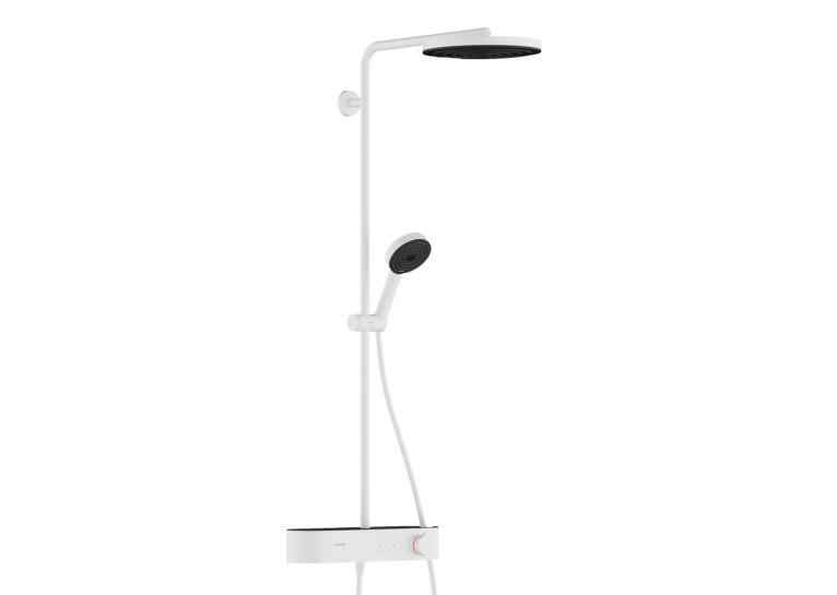 Душова система Hansgrohe Pulsify Showerpipe 260 1jet 400, Matt White (24220700)