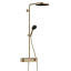 Душова система Hansgrohe Pulsify Showerpipe 260 1jet 400 EcoSmart, Brushed Bronze (24221140) (Пошкоджене пакування)
