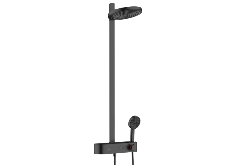 Душова система Hansgrohe Pulsify Showerpipe 260 2jet 400 EcoSmart, Matt Black (24241670)