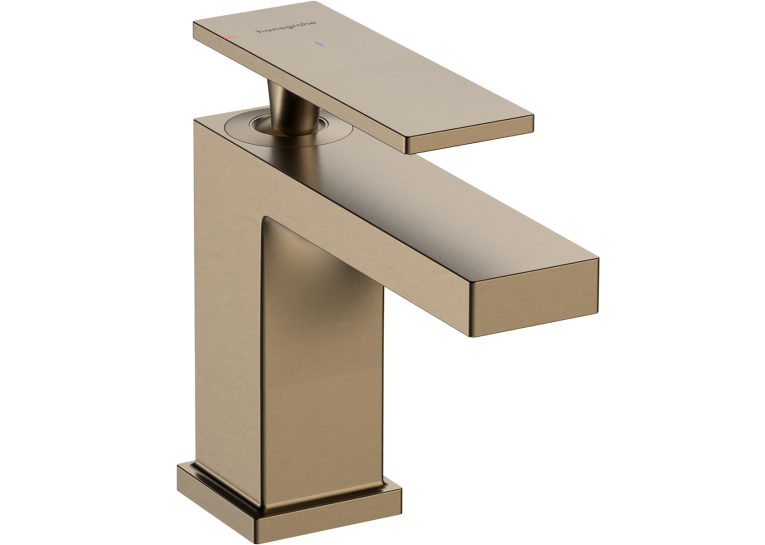 Смеситель Hansgrohe Tecturis E 80 CoolStart для умывальника, Brushed Bronze (73002140)