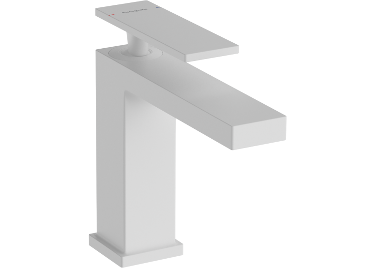 Змішувач Hansgrohe Tecturis E 110 для умивальника без донного клапана, Matt White (73011700)