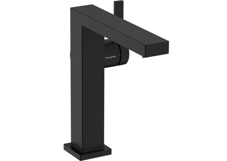 Смеситель Hansgrohe Tecturis E 150 Fine CoolStart для умывальника без донного клапана, Matt Black (73041670)