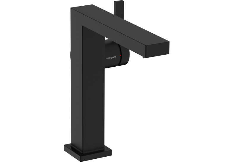 Смеситель Hansgrohe Tecturis E 150 Fine CoolStart для умывальника без донного клапана, Matt Black (73041670)