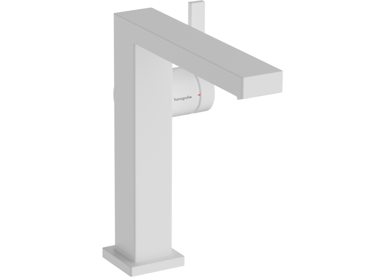 Смеситель Hansgrohe Tecturis E 150 Fine CoolStart для умывальника без донного клапана, Matt White (73041700)