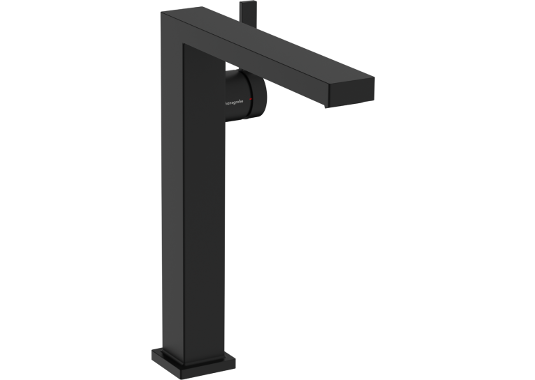 Смеситель Hansgrohe Tecturis E 240 Fine CoolStart для умывальника без донного клапана, Matt Black (73072670)