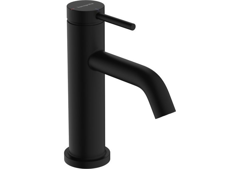 Змішувач Hansgrohe Tecturis S 80 CoolStart для умивальника без донного клапана, Matt Black (73301670)