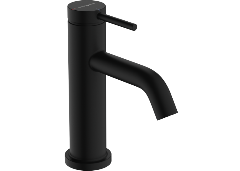 Змішувач Hansgrohe Tecturis S 80 CoolStart для умивальника без донного клапана, Matt Black (73301670)