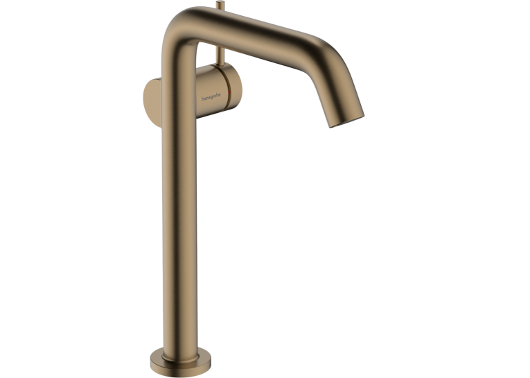 Змішувач Hansgrohe Tecturis S 240 Fine CoolStart для умивальника без донного клапан, Brushed Bronze (73372140)