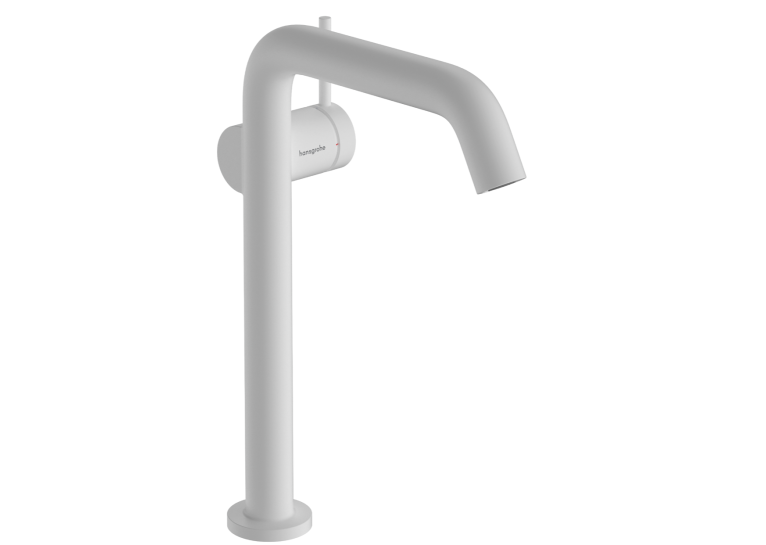 Змішувач Hansgrohe Tecturis S 240 Fine CoolStart для умивальника без донного клапана, Matt White (73372700)