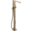Змішувач Hansgrohe Tecturis E для ванни підлоговий, Brushed Bronze (73445140)