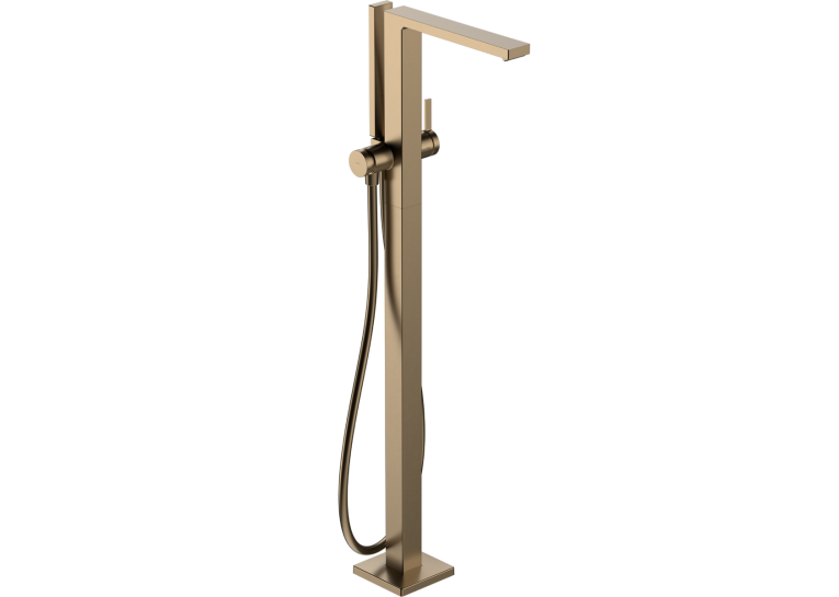 Смеситель Hansgrohe Tecturis E для напольной ванны, Brushed Bronze (73445140)