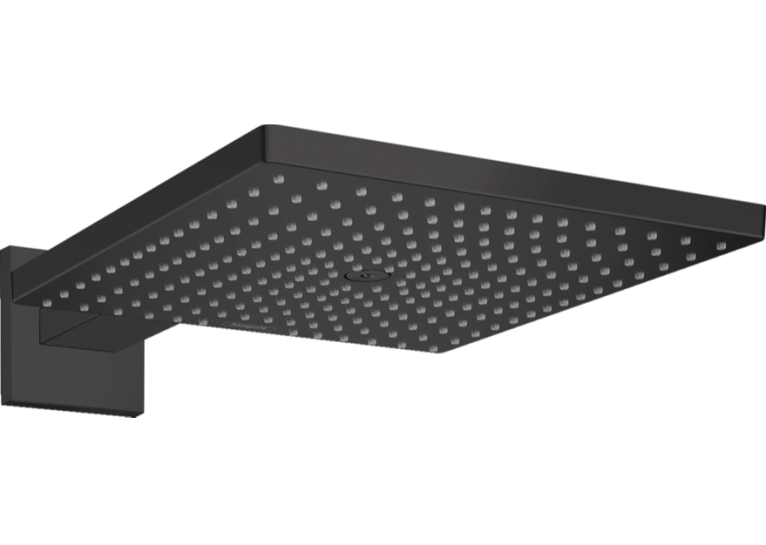 Верхний душ Hansgrohe Raindance E 300 1jet із душовим кронштейном Black 26238670 (Повреждённая упаковка)
