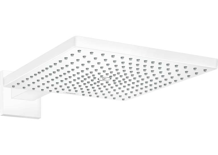 Верхній душ Hansgrohe Raindance E 300 1jet з душовим кронштейном Matt White 26238700
