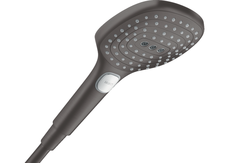 Ручний душ Hansgrohe Raindance Select E 120 3jet Brushed Black 26520340