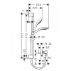 Душовий гарнітур Hansgrohe Croma Select E Vario, 26586400