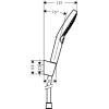 Душовий набір Hansgrohe Raindance Select S, 26721000