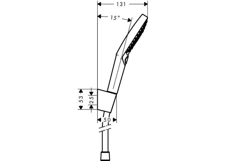 Душовий набір Hansgrohe Raindance Select S, 26721000