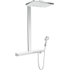 Душова система Hansgrohe Rainmaker Select Showerpipe 460 2jet з термостатом, білий/хром 27109400 (Пошкоджене пакування)