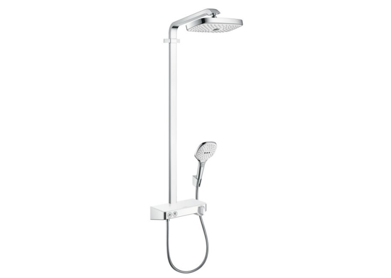 Термостатическая душевая система Hansgrohe Raindance Select E 300 2jet Showerpipe, 27126400
