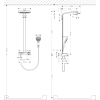  Душова система Hansgrohe Raindance Select E 300 Showerpipe, 27127000