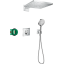 Душовий комплект Hansgrohe Raindance E 300 1jet ShowerSelect Square 6в1 27952000 хром