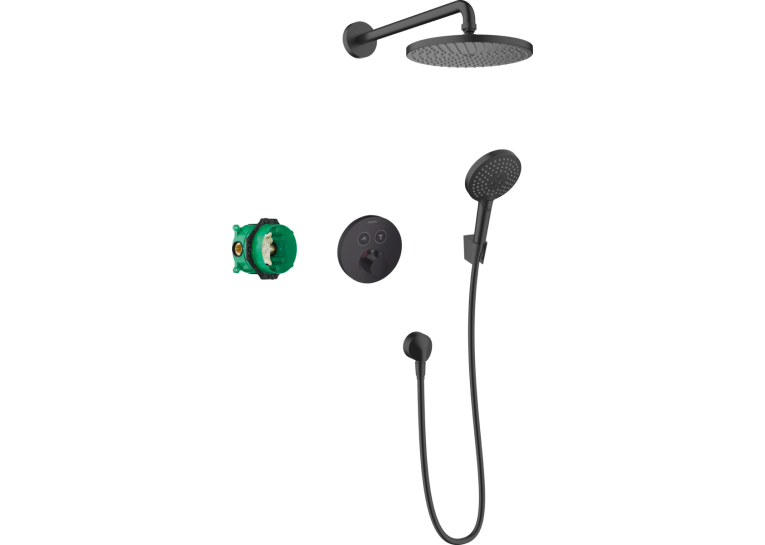 Душевой комплект Hansgrohe Raindance S 240 1jet ShowerSelect S 8 в1 Matt Black 27959670