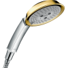 Ручний душ Hansgrohe Raindance Classic 100 3jet Chrome/Gold Optic 28548090