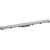 Верхняя часть Hansgrohe "RainDrain Match" для канала 1000 мм Brushed Stainless Steel 56041800