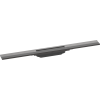 Верхня частина Hansgrohe "RainDrain Flex" для каналу 700 мм Brushed Black 56043340
