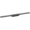 Верхня частина Hansgrohe "RainDrain Flex" для каналу 800 мм Brushed Black 56044340