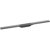 Верхня частина Hansgrohe "RainDrain Flex" для каналу 900 мм Brushed Black 56045340