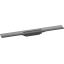 Верхня частина Hansgrohe "RainDrain Flex" для каналу (пристінна) 700 мм Brushed Black 56050340