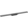 Верхня частина Hansgrohe "RainDrain Flex" для каналу (пристінна) 900 мм Brushed Black 56052340