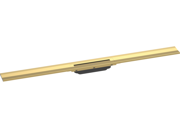 Верхняя часть Hansgrohe "RainDrain Flex" для канала (пристенная) 1000 мм Polished Gold Optic 56053990