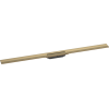 Верхня частина Hansgrohe "RainDrain Flex" для каналу (пристінна) 1200 мм Brushed Bronze 56054140