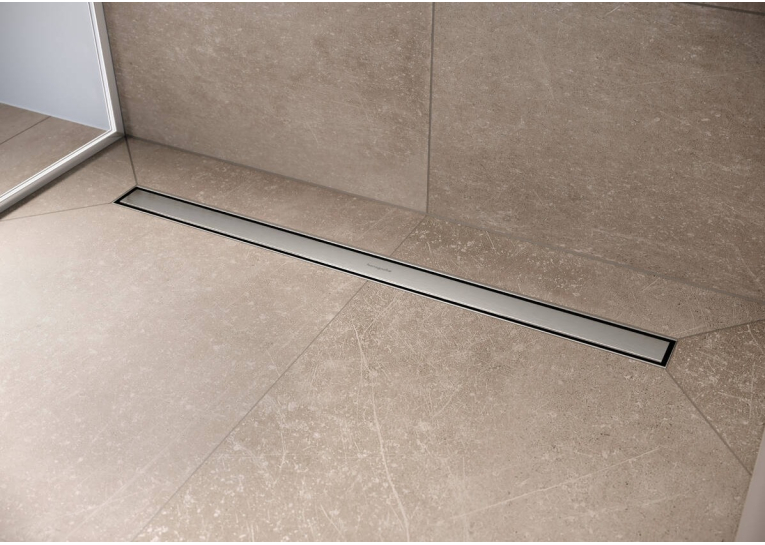 Монтажный комплект для плоской установки Hansgrohe RainDrain Compact 700 мм Brushed Stainless Steel 56164800